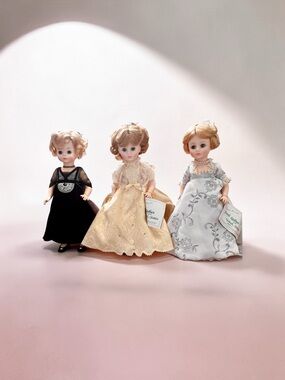 Madame Alexander First Lady Series EDITH WILSON IDA MCKINLEY HELEN TAFT